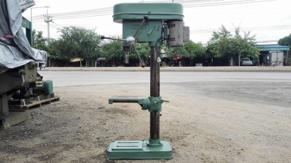 ** SOLD ** แท่นสว่านเจาะคิงส์ KING TAIWAN เบอร์ใหญ่สุด เจาะได้เป็นนิ้ว Mitsubishi 1 HP 220V ใช้ไฟบ้าน สวยสดแน่นมาเทสก่อนได้!!