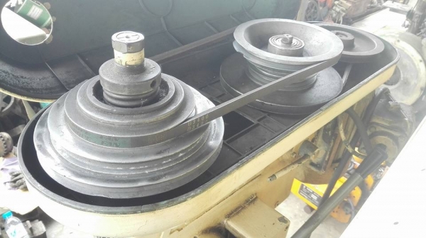 ** Sold ** แท่นสว่านเจาะต้าปญี่ปุ่นรุ่นหนัก ENSHU JAPAN เจาะได้ต้าปได้ ไฟ 380V สวยสดแน่นมาเทสก่อนได้!!