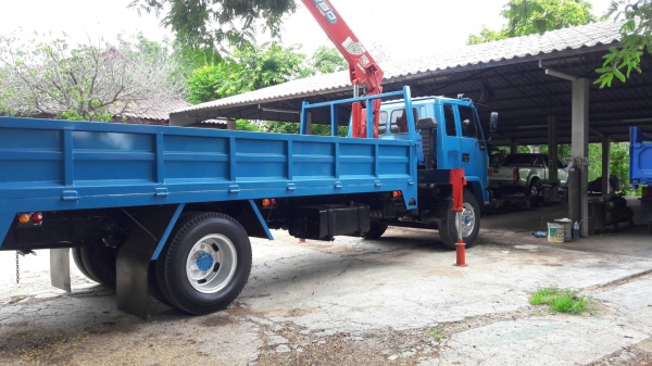 ขายหกล้อ ยี่ห้อ ISUZU รุ่น ROCKY , 175 แรงม้า ติดเครนญี่ปุ่น 3 ตัน 5 ท่อน