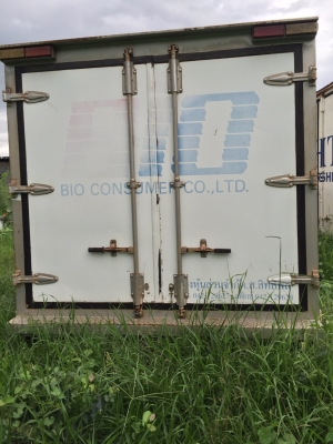 ขายตู้แห้ง ประตู3บาน ยกลงจากHino Mega FC4J ยาว5.50 เมตร