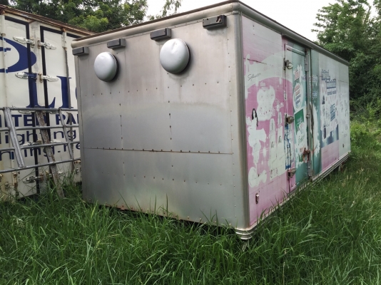 ขายตู้แห้ง ประตู3บาน ยกลงจากHino Mega FC4J ยาว5.50 เมตร