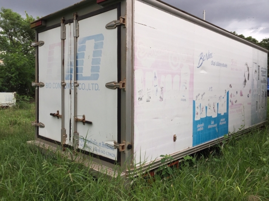 ขายตู้แห้ง ประตู3บาน ยกลงจากHino Mega FC4J ยาว5.50 เมตร