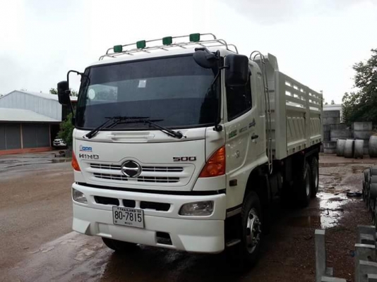 ฝากขาย hino  mega 320 แรงม้าปี48  รถสวยสดงดงาม ราคาไม่แรงต่อลองได้สวยจัดพร้อมใช้งาน ยางใหม่10เส้น