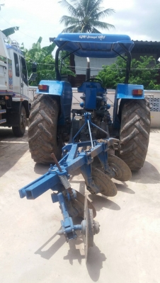 ขายรถไถ ฟอร์ด 6600 เพลาเดี่ยว ใบมีดดันหน้า 3 จาน ราคา 220000