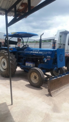 ขายรถไถ ฟอร์ด 6600 เพลาเดี่ยว ใบมีดดันหน้า 3 จาน ราคา 220000