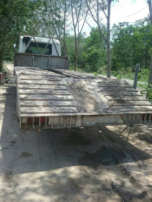 ขายรถบรรทุก 10 ล้อเทรลเลอร์ MITSUBISHI FN527MA 195 แรงม้า 2 เพลา ใส่เครื่อง HO7D 195 ราคา 600000