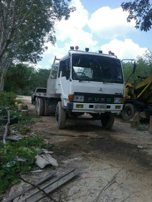 ขายรถบรรทุก 10 ล้อเทรลเลอร์ MITSUBISHI FN527MA 195 แรงม้า 2 เพลา ใส่เครื่อง HO7D 195 ราคา 600000