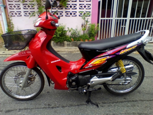 ขาย Honda Wave 125 S ปี 47 กุญแจใหญ่ เครื่องดีลูกเดิม ชุดสีทำสีใหม่ ภาษีขาดไม่ถึงปี เล่มพร้อมชุดโอน