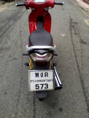 ขาย Honda Wave 125 S ปี 47 กุญแจใหญ่ เครื่องดีลูกเดิม ชุดสีทำสีใหม่ ภาษีขาดไม่ถึงปี เล่มพร้อมชุดโอน