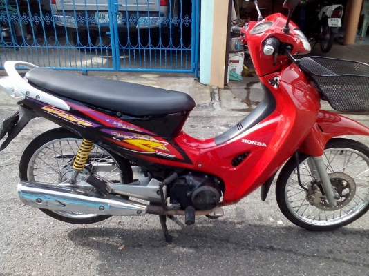 ขาย Honda Wave 125 S ปี 47 กุญแจใหญ่ เครื่องดีลูกเดิม ชุดสีทำสีใหม่ ภาษีขาดไม่ถึงปี เล่มพร้อมชุดโอน