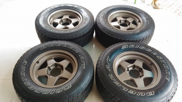 ขายล้อ Lenso VS3 ขอบ 16 พร้อมยาง 265/70/16 ถูกๆครับ ขายล้อ Lenso VS3 ขอบ 16 พร้อมยาง 265/70/16 ถูกๆครับ