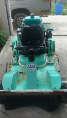 ขายรถตัดหญ้านั่งขับพร้อมใช้ เครื่องคูโบต้า 13 HP ราคา 68,000 บาท  0835662999 LineID : hs4trp