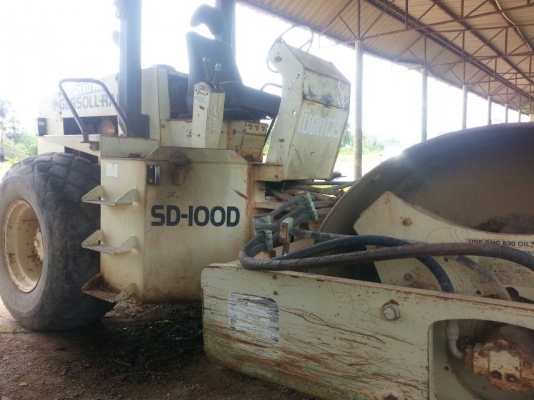 รถบดสั่นสะเทือน2เพลา..INGERSOLL-RAND. สภาพดีพร้อมใช้ เดิมๆสวย...เล่มพร้อม