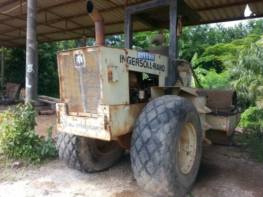 รถบดสั่นสะเทือน2เพลา..INGERSOLL-RAND. สภาพดีพร้อมใช้ เดิมๆสวย...เล่มพร้อม