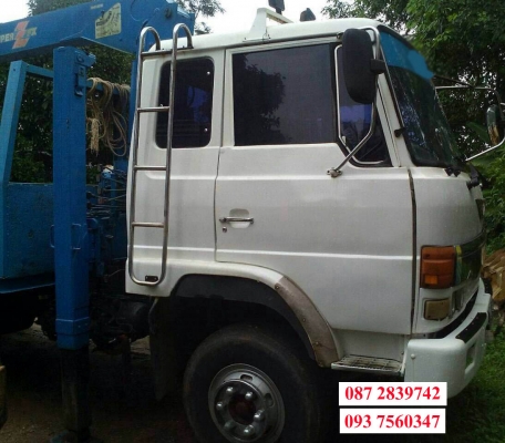 ขายรถเทนเลอร์ 6 ล้อ ติดเครน