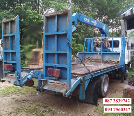 ขายรถเทนเลอร์ 6 ล้อ ติดเครน