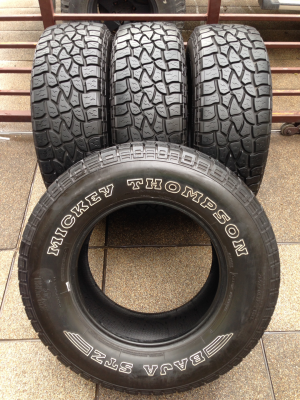 ยาง All mickey thompson STZ 265 70 17 ปี14 ดอกเต็ม ไม่มีปะ ราคาไม่แพง