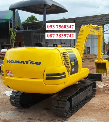 ขายแบคโฮ (เก่านอก) KOMATSU PC 20-7 ขายแบคโฮ (เก่านอก) KOMATSU PC 20-7
