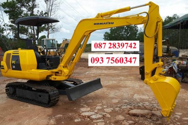 ขายแบคโฮ (เก่านอก) KOMATSU PC 20-7