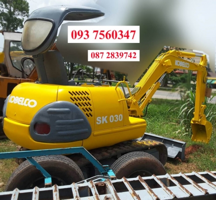 ขายรถแบคโฮ KOBELCO SK 030