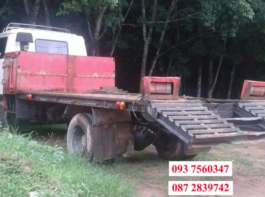 ขายรถเทนเลอร์บรรทุกแบคโฮ 6 ล้อ ขายรถเทนเลอร์บรรทุกแบคโฮ 6 ล้อ