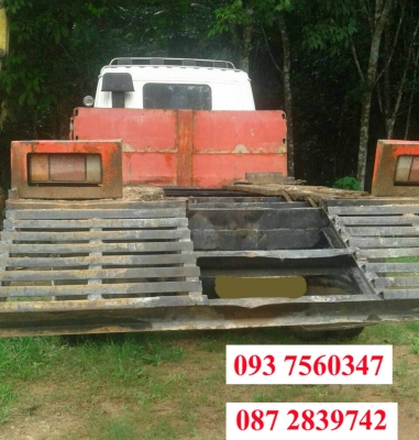 ขายรถเทนเลอร์บรรทุกแบคโฮ  6 ล้อ