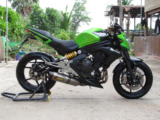 ขาย er6n ปี 2013 แต่งเต็ม สีเดิมทั้งคัน วิ่งน้อย 5000 โลแท้ ทะเบียนพร้อมโอน