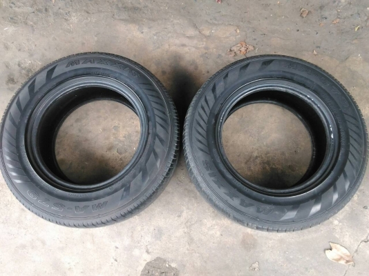 ยางแม๊กซิส MAXXIS MA579 ขอบ15 ผ้าใบ8ชั้น 215/70/15 ปี13 2เส้น 500บาท อยู่ดอนเมือง TEL0890671028 IDline0890671028