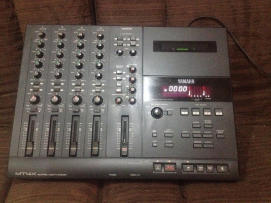 YAMAHA MT4X MULTITRACK CASSETTE RECORDER เก่าญีปุ่นเเท้ใช้ไฟ100V YAMAHA MT4X MULTITRACK CASSETTE RECORDER เก่าญีปุ่นเเท้ใช้ไฟ100V