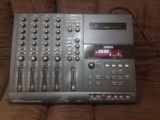 YAMAHA MT4X MULTITRACK CASSETTE RECORDER เก่าญีปุ่นเเท้ใช้ไฟ100V