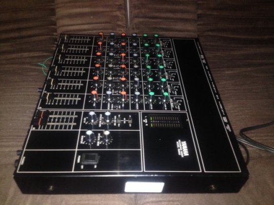 MIXER YAMAHA RM602 เก่าญีปุ่นแท้สภาพดีใช้งานปกติใช้ไฟ100V