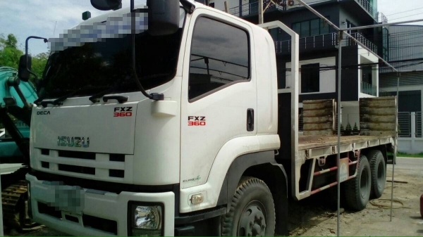 ขายด่วนครับ เทรนเลอร์ ISUZU FXZ 240 ปี58 2เพลา พร้อมหางพับได้ รถสวยพร้อมใช้งาน