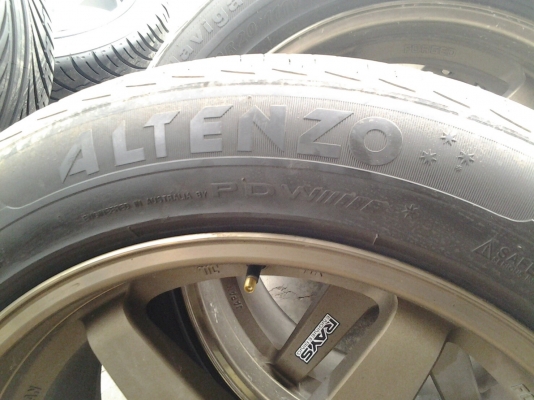 TE37 ขอบ20 พร้อมยางใหม่ๆ