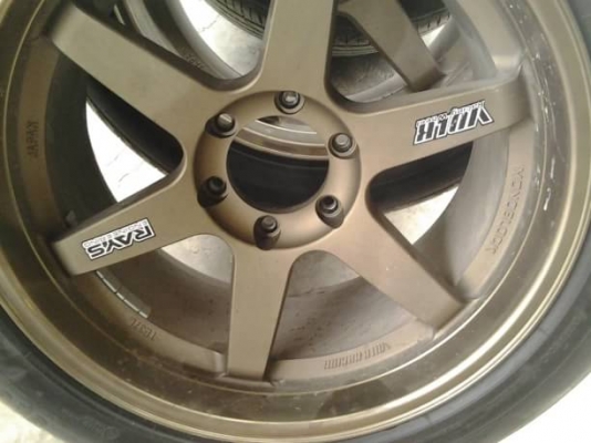 TE37 ขอบ20 พร้อมยางใหม่ๆ