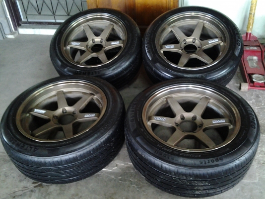 TE37 ขอบ20 พร้อมยาง