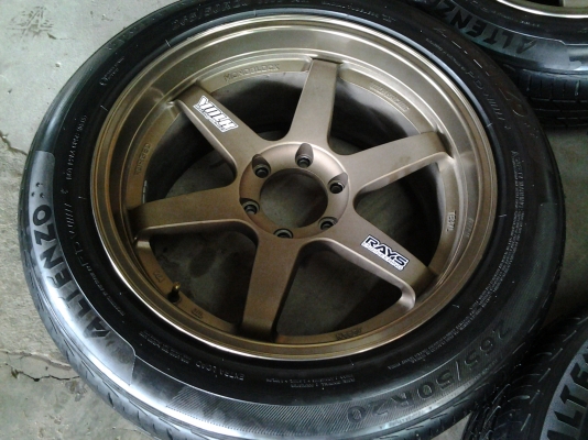 TE37 ขอบ20 พร้อมยาง