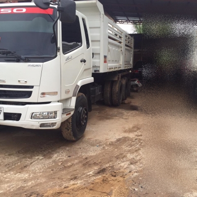 ขาย รถสิบล้อ ฟูโซ่ 240ดั้มสามมิตร ปี56 รถสวยพร้อมใช้งาน วิ่งน้อย