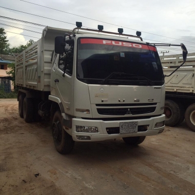 ขาย รถสิบล้อ ฟูโซ่ 240ดั้มสามมิตร ปี56 รถสวยพร้อมใช้งาน วิ่งน้อย