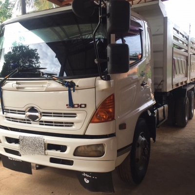 ขายรถสิบล้อ HINO FM1๋๋J 260แรง ปี50 ดั้มสามมิตร รถเดิมมากๆๆ มีระบบลากพ่วง