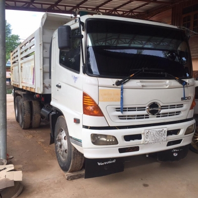 ขายรถสิบล้อ HINO FM1๋๋J 260แรง ปี50 ดั้มสามมิตร รถเดิมมากๆๆ มีระบบลากพ่วง