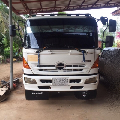 ขายรถสิบล้อ HINO FM1๋๋J 260แรง ปี50 ดั้มสามมิตร รถเดิมมากๆๆ มีระบบลากพ่วง