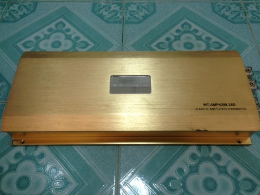 แอมป์คลาสดี เวอเทค2500W มือสองสภาพดี *ไม่เคยแกะเปิดฝา* ใช้งานปกติ เนื้อเบสแน่น ขับซับ10&quot;-12&quot;หล่อทุกสเปค 15&quot;ตลาดได้ ขาย 3250 บาท สนใจ0892425454 อยู่สระบุรีส่งได้