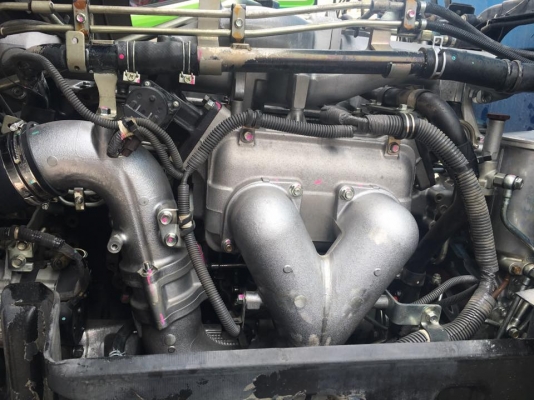 ขายรถสิบล้อ ISUZU DECA 360 ปี56   พ่วงแม่ลูก คอกเกษตรไม่ดั้ม บรรทุกได้ 33ตัน