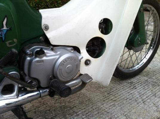 Suzuki birdie 50 วิ่งนิ่มๆ ทรงโบราณ