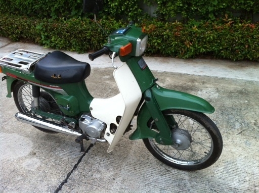Suzuki birdie 50 วิ่งนิ่มๆ ทรงโบราณ