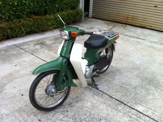 Suzuki birdie 50 วิ่งนิ่มๆ ทรงโบราณ