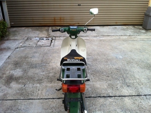 Suzuki birdie 50 วิ่งนิ่มๆ ทรงโบราณ