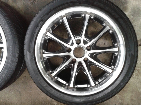 ขอบ17นิ้ว5รู114 พร้อมยาง สวยๆ 4 ล้อ ราคา 6900 บาท