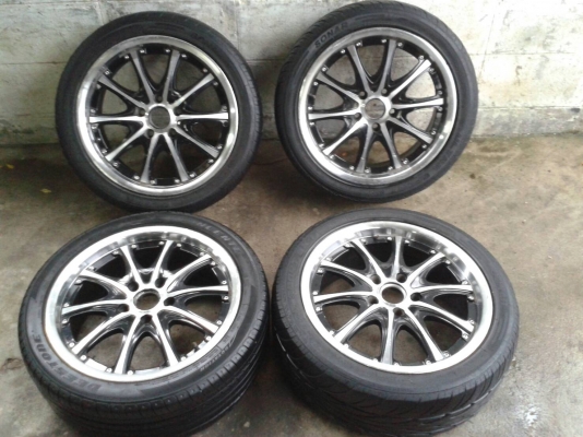 ขอบ17นิ้ว5รู114 พร้อมยาง สวยๆ 4 ล้อ ราคา 6900 บาท