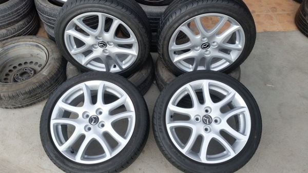 ขายล้อMazda 2 TOP16 ยาง195/45/16 ปี 13  4 ล้อ